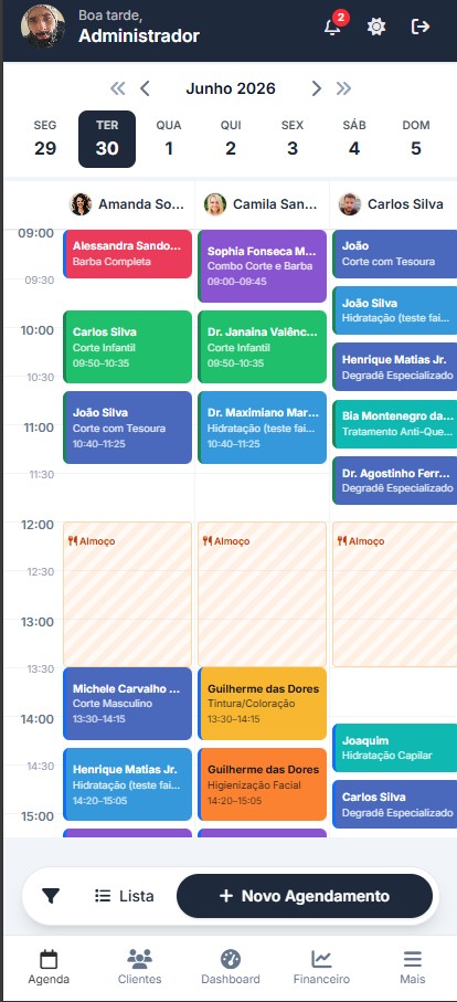 A agenda na palma da mão